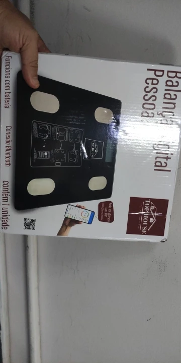 Balança Corporal Bioimpedância Profissional Bluetooth - Neverdie Store photo review