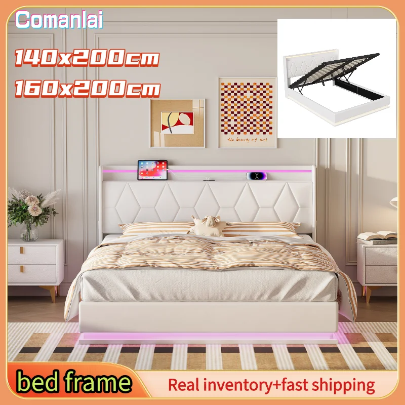 Łóżko Comanlai 140/160 x 200 cm z EU za $325.73 / ~1220zł