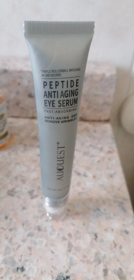 Peptide Anti Wrinkle Eye Cream Anti Dark Circle Eye Bags Svullnad Lyftande Uppstramande Hudvård Ögonmassage photo review