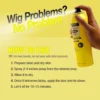 Ebin New York Wonder Lace Bond Adhesive Melting Spray Extra Mega Hold Daily Use - Long lasting Hold, Ideal for Lace Wigs 4