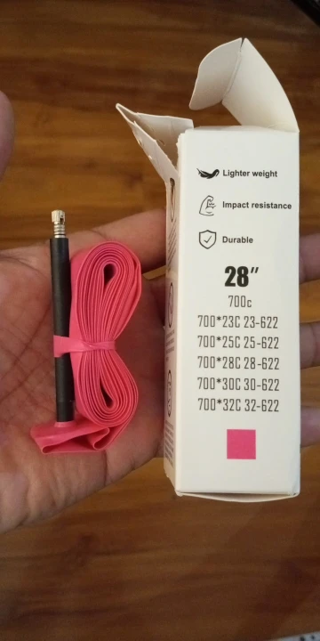 Bike TPU Inner Tube Ultralight 28g for 700x18-32, French FV 45/65/85mm photo review
