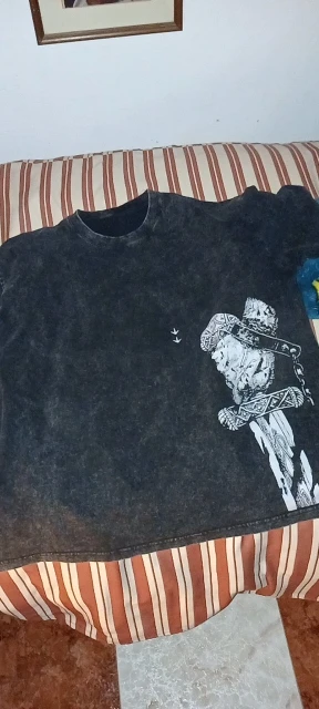 God Hand T-Shirt – Berserk Inspired Design | Cotton Oversized Anime Tee with Blue Hand Art