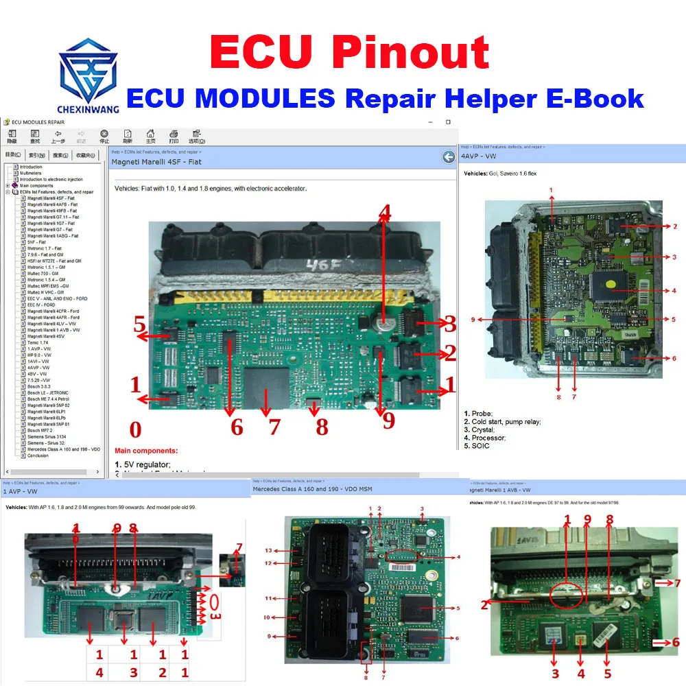 

Вспомогательное устройство для Ремонта Блоков ECU, программное обеспечение для Ремонта Блоков ECU, разводной декодер для электронной книги, с определением местоположения, Φ EEprom RAM PAL