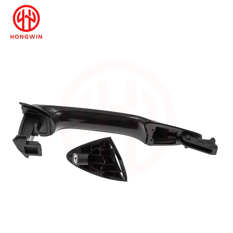 ACROPIX Front Left Rear Left Interior Door Handle Black Gray Fit