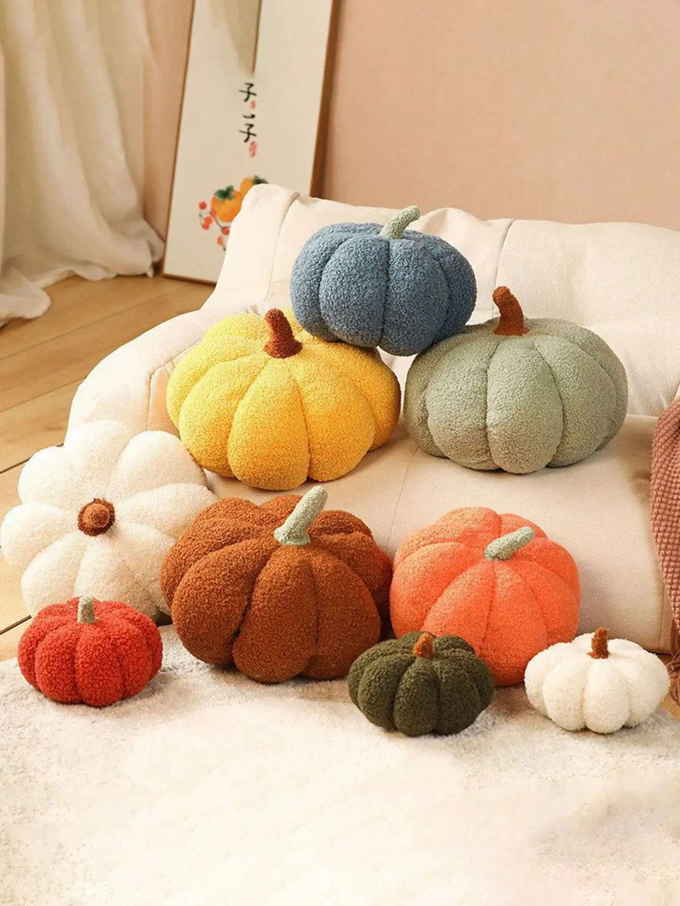 Plush Pillow 1pcs Creative Sofa Pumpkin