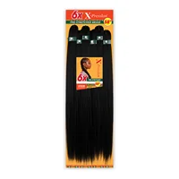 Sensationnel African Collection Braids 6X X-Pression Pre-Stretched Braid 58" - Lightweight, Long-Lasting 1