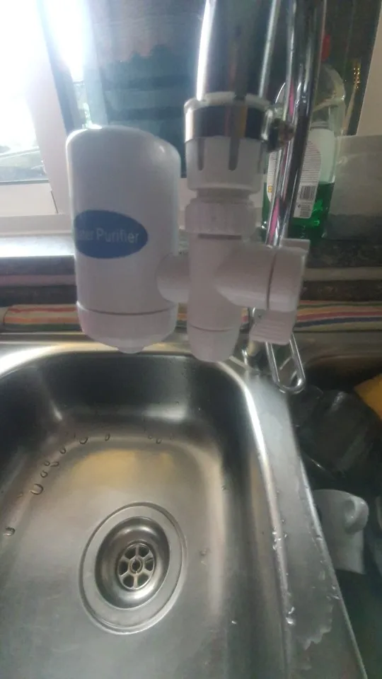 Washable Tap Water Purifier For Sink with Activated Carbon Filter photo review