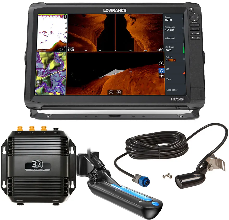BEST OFFER FORLOWRANCE HDS16 LIVE W ACTIVE IMAGING 3IN1 TRANSOM MOUNT