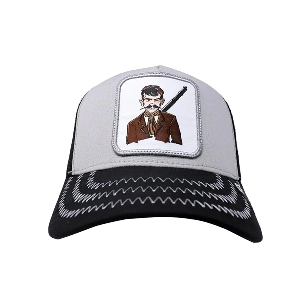 Original Pook Character Zapata Curved Mesh Baseball Cap