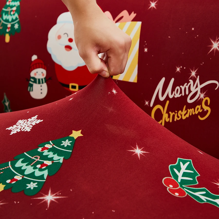 New Year Christmas gift model elastic all-wrap sofa cover dustproof non-slip stain-resistant sofa cover sofa cover