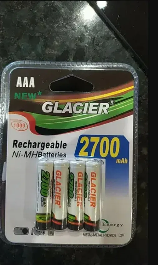 4 Pilhas Recarregável AAA 2700 No Blister Ideal Para Varios Aparelho recarregavel photo review