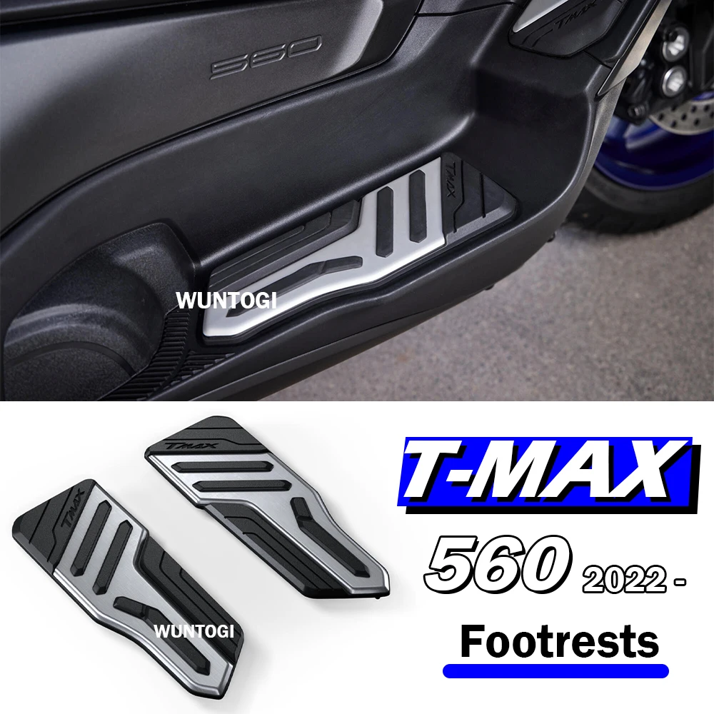 T Max 560 Accessori Pedale Anteriore Per Yamaha T-Max 560 Tmax 560 2022 Poggiapiedi Per Moto Pedana Antiscivolo Pannelli Del Piede