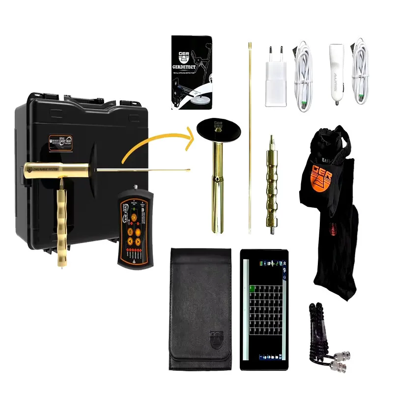 PING Outdoor GER Detect Easy Way Smart Dual System Metal Detector 3D Professional Geolocator.
