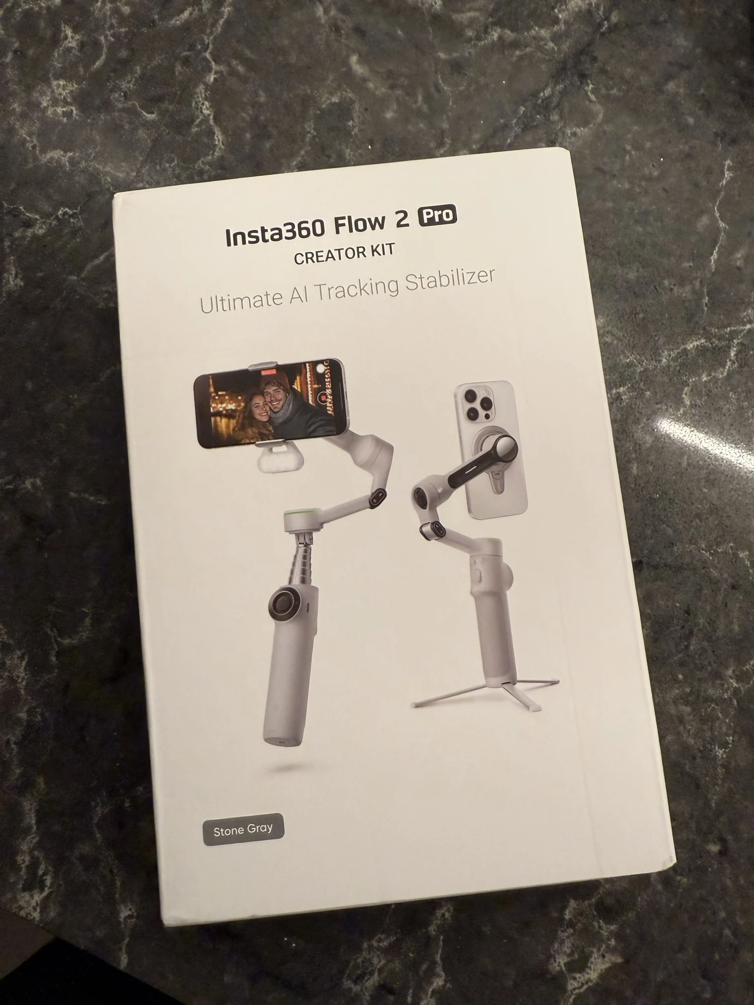 スマホアクセサリー Insta360 Flow 2 Pro Creator Kit Insta360 Flow 2 Pro Creator Kit Summit White