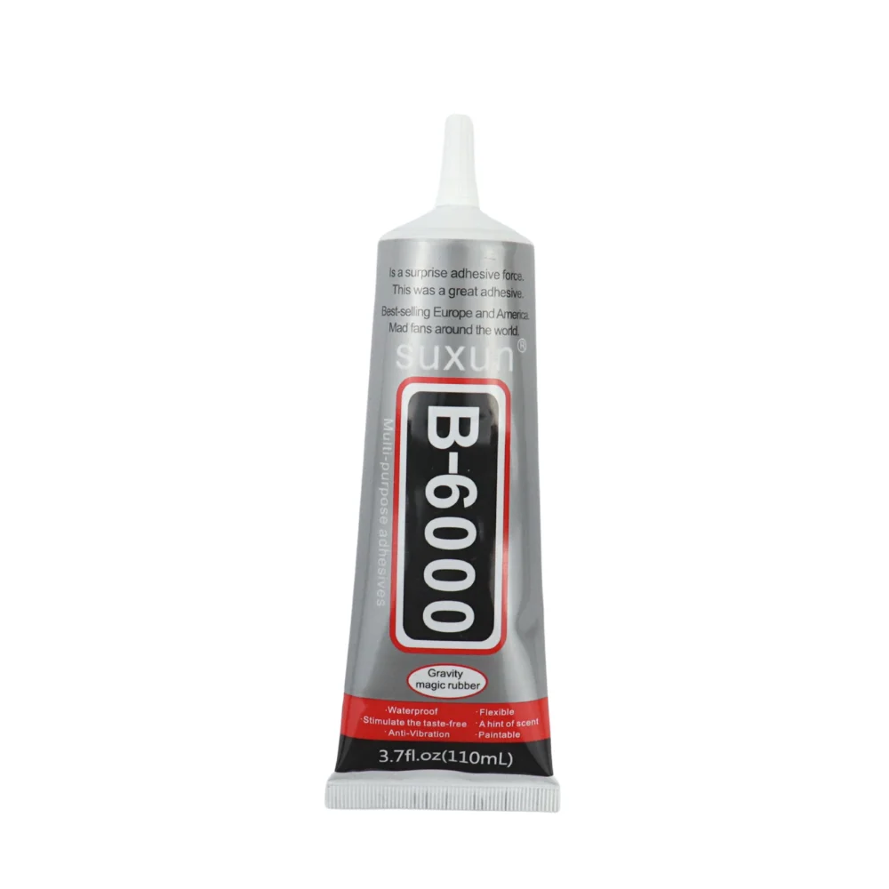 투명 접촉 다이아몬드 DIY 범용 휴대폰 수리 접착 유리 플라스틱, 어플리케이터 팁 포함, 15ML, 25ML, 50ML, 110ML