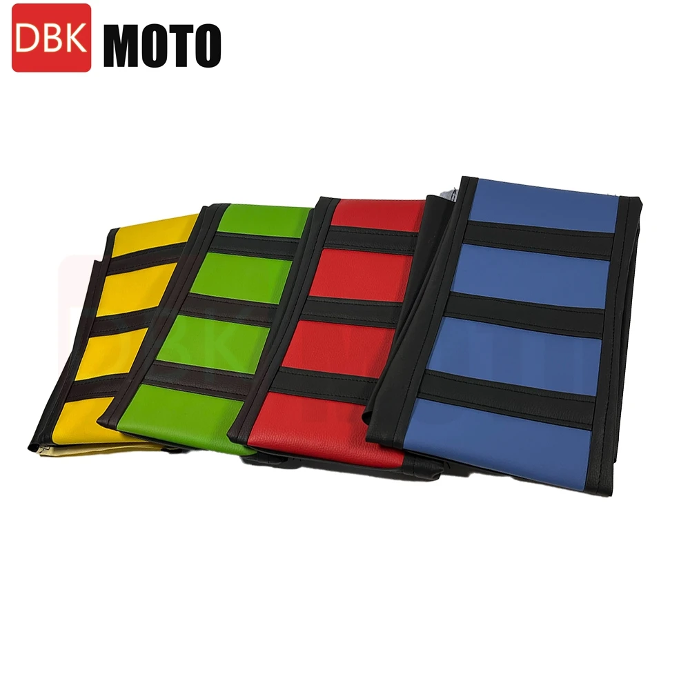 Motorcycle Seat Covers Blue Seat Cover Vinyl Ribbed Gripper Soft For Yamaha WR250 YZ450F WR YZ 125 250 450 TTR110E TTR125 TTR125E TTR125L TTR50E YZ125