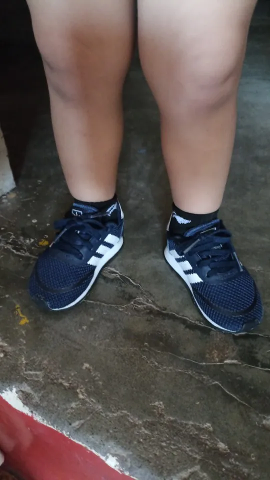 Children's Sneakers Kids Fashion Design White Non-slip Casual Shoes Boys Girls Hook Breathable Sneakers Toddler Outdoor Shoes photo review