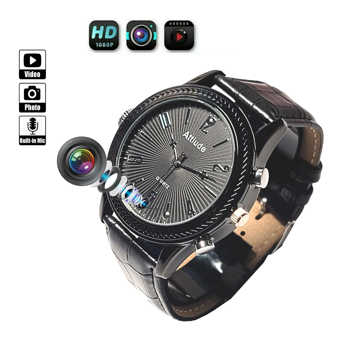 2023 Invisible Secret Watch Camera Wireless Night Vision Mini Video