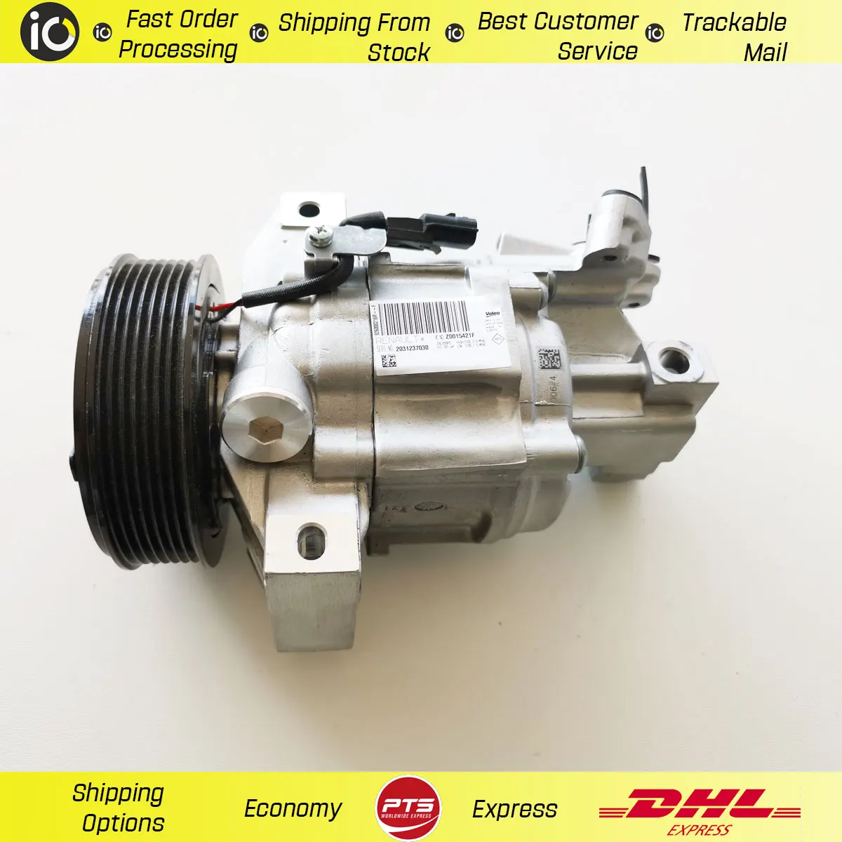 Compresor De Aire Acondicionado Para Clio 4 Iv, Dacia Sandero 2 0,9 Tce H4B, Motor, Envío Rápido Desde Almacén