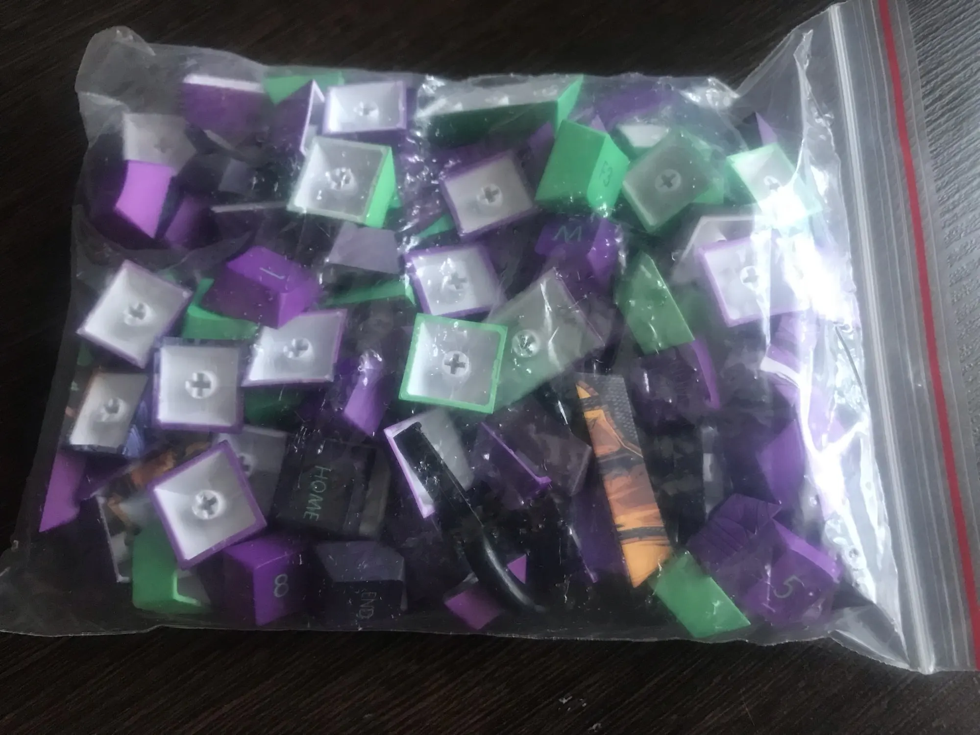 Evangelion Keycaps photo review