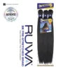 Sensationnel XPRESSION 3X Ruwa Synthetic Hair Braids Pre-Stretched Braid 24" - Lightweight, Easy to Install 2