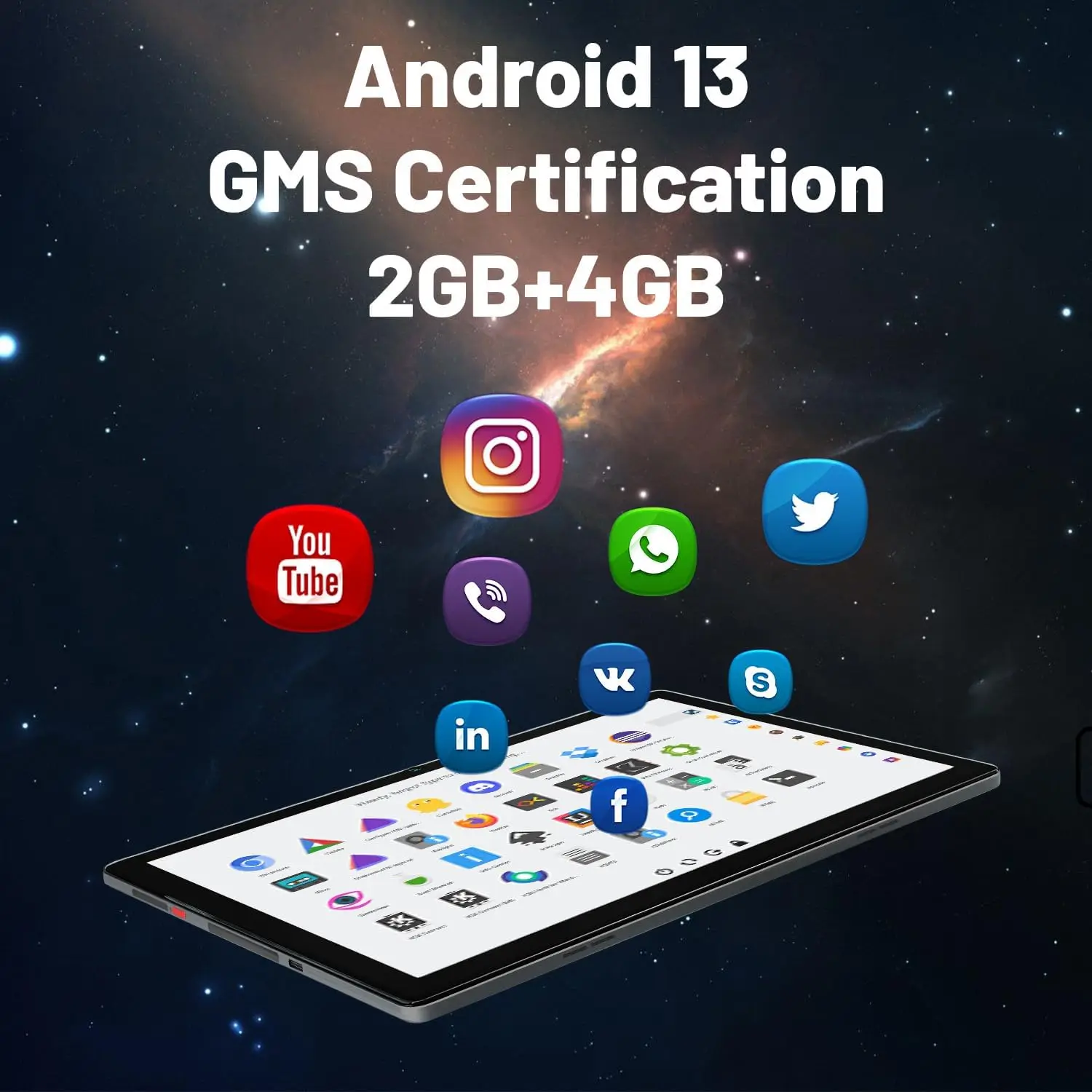 2025 NEW MB1001 Tablets 10.1" 1080P HD Display 2MP+5MP Camera 6GB RAM 64GB ROM 128GB Expandable 5000mAh Battery Android13 Pad PC