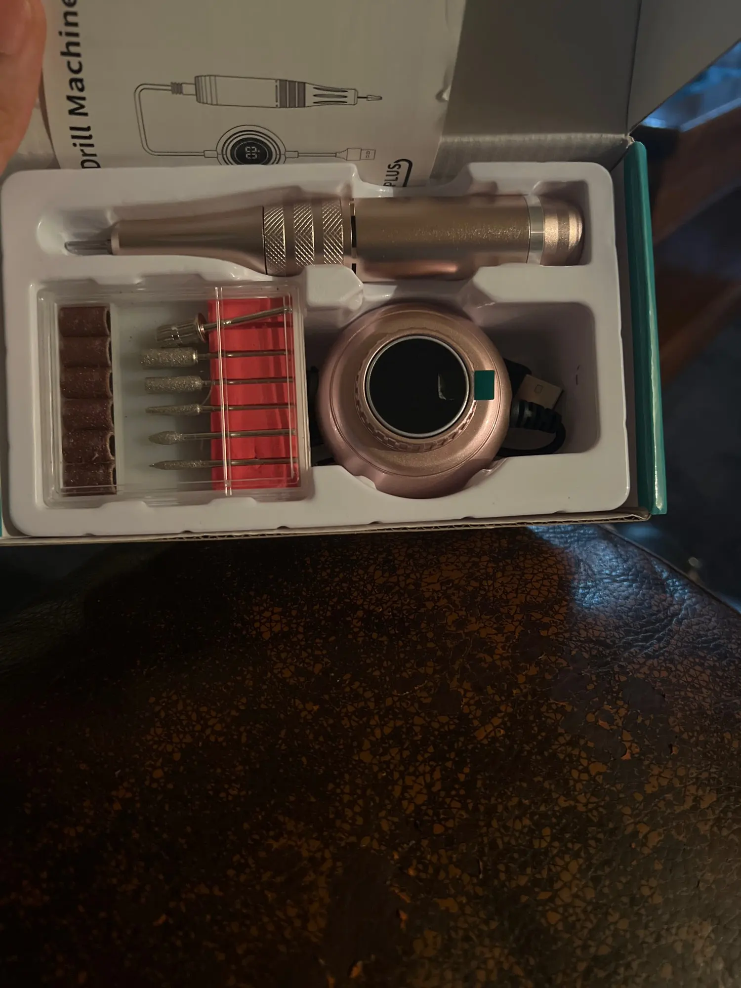 Ponceuse Ongle Professionnelle Sans Fil photo review