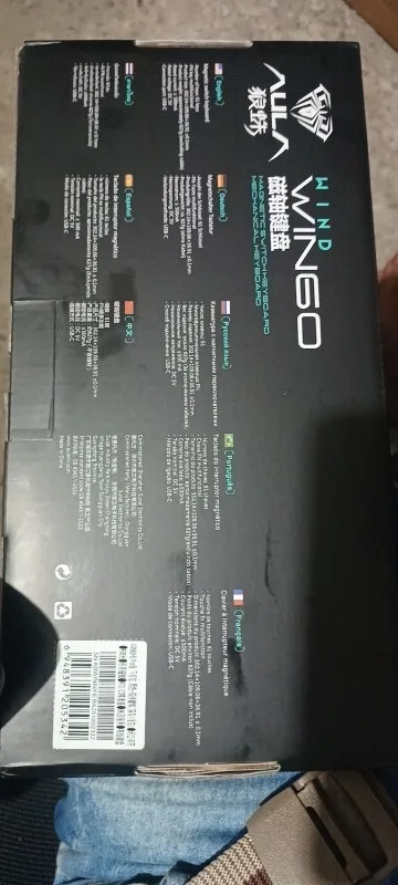 AULA WIN60 WIN68 HE Magnetic Keyboards Esports Rapid Trigger 8K Return RGB Hotswap Wired Gaming Mechanical Keyboard for Pc Gamer photo review