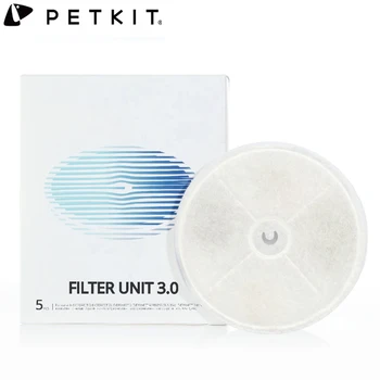 PETKIT 필터 유닛, EVERSET 2, EVERSET 3, 사이버티얼 퓨어 드링크, 분수 교체 필터 (5 개)