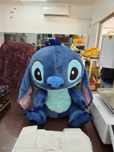 Grosse Peluche Stitch Bleu photo review