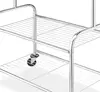 laundry butler with wire shelf. Commercial-grade for sturdy drying and storage. Compact and functional. 5