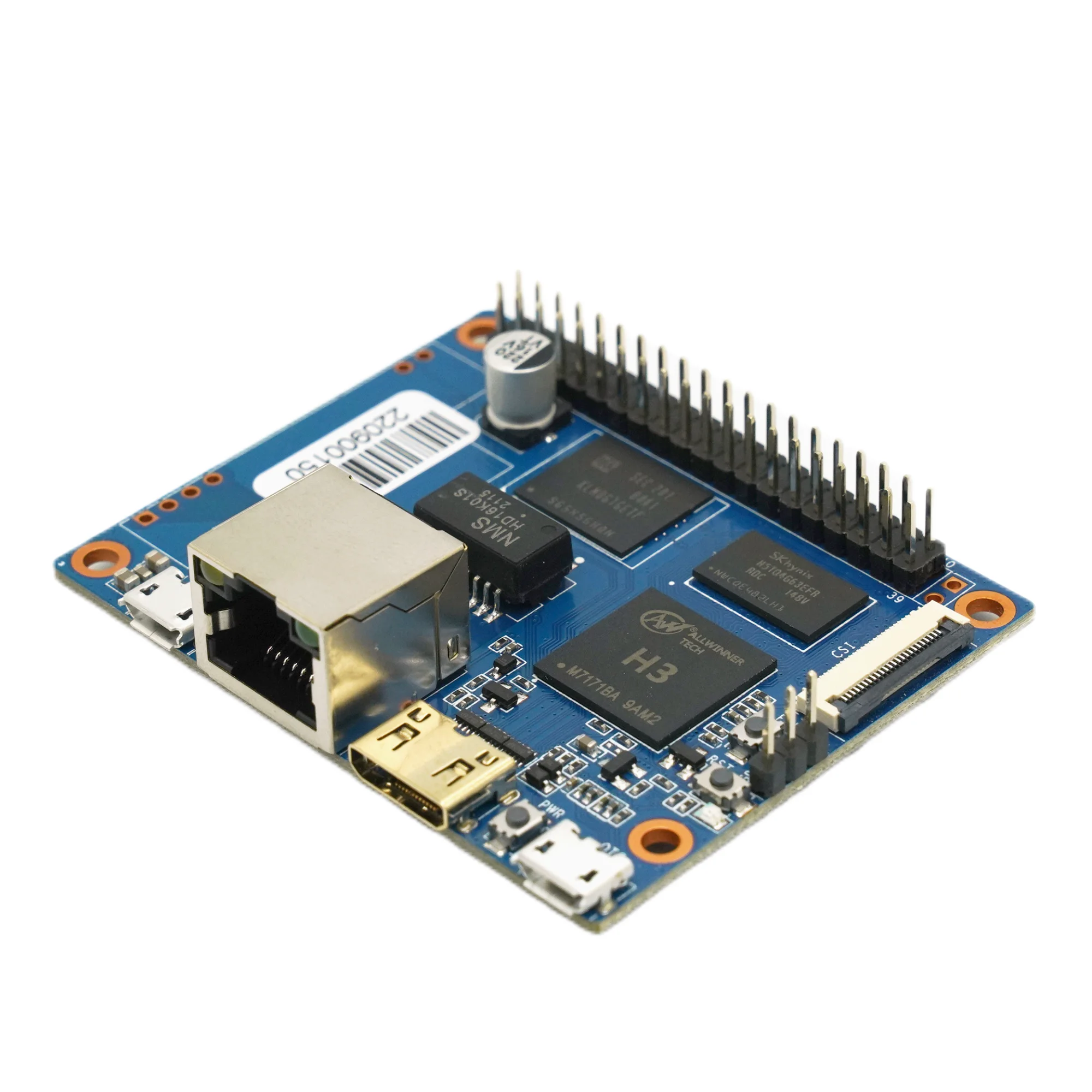 Banana pi Bpi-p2 Zero com Case Power Poe Allwinner h3 Quad-core Cortex-a7 512m Ddr3 8g Emmc Suporte Poe Executar os Android Linux - Imagem 2