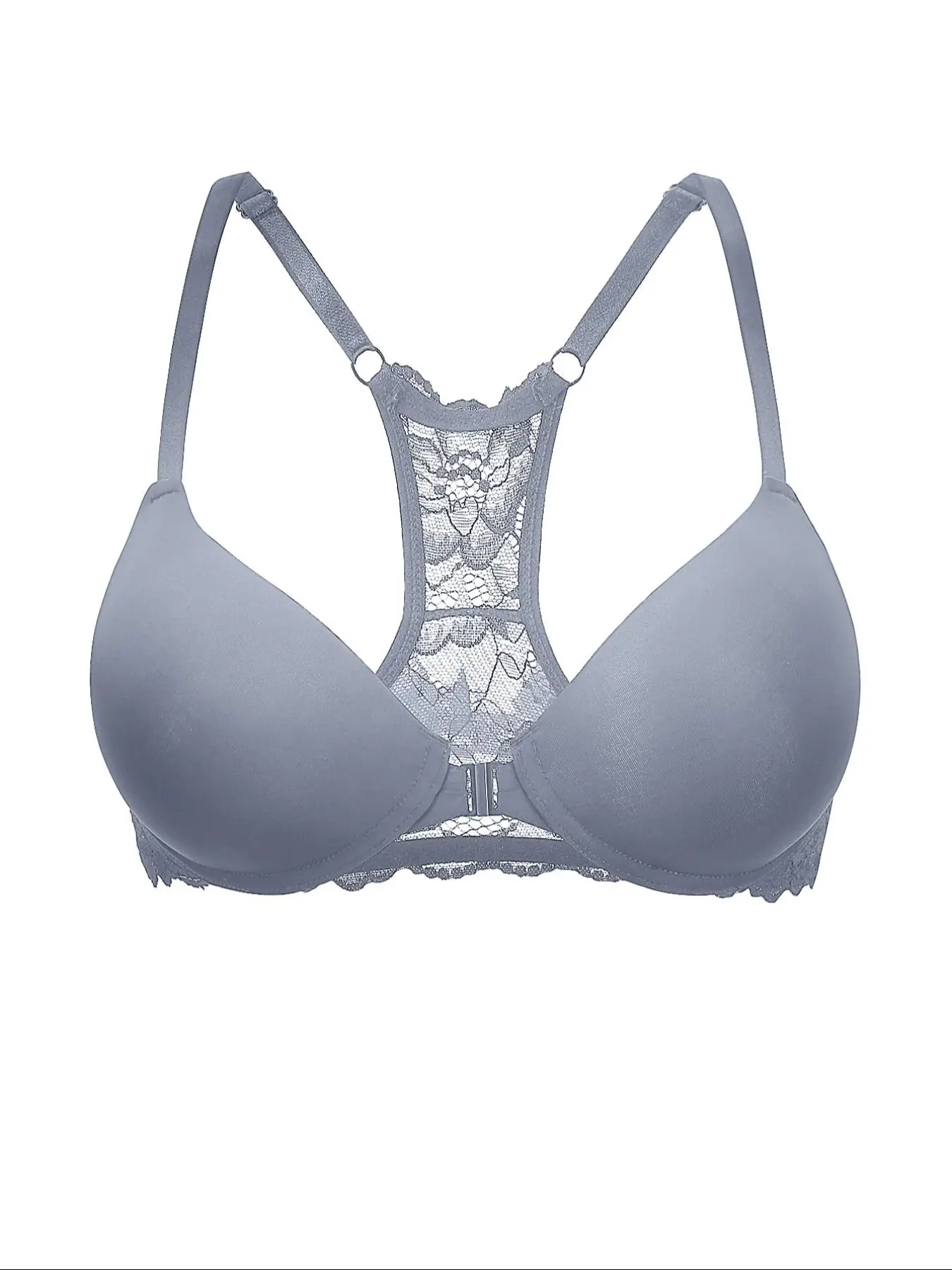 Deep V Lace Push-Up Bra - Sexy Comfortable Womens Underwear