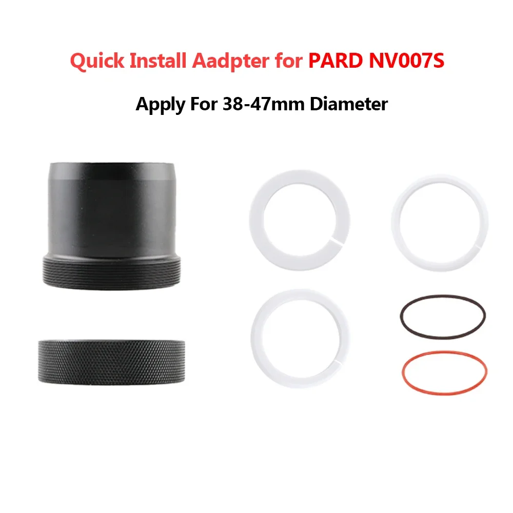 38-47mm Fast Bracket Sleeve Universal Adapter Bayonet for PARD NV007S Night Vision Scope Camera Standard Mount