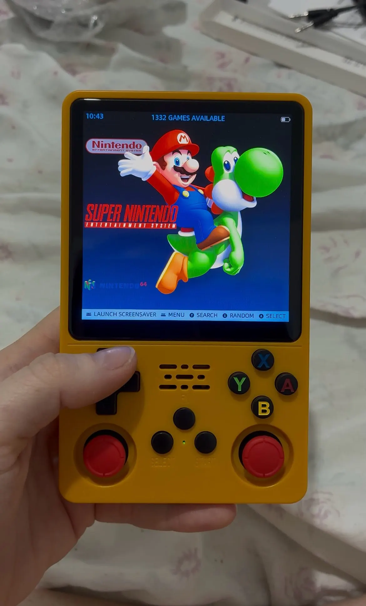 R36S Plus 64G Handheld Game Console 4.0-inch Screen Built-in 15000+ Games 3200mAh Portable Dual Hall Joystick Pocket Video Player Supports 30+ Emulators photo review