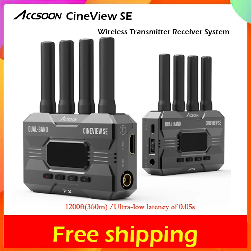 Accsoon Cineview Se Cineview He Wireless Video Transmitter & Receiver
