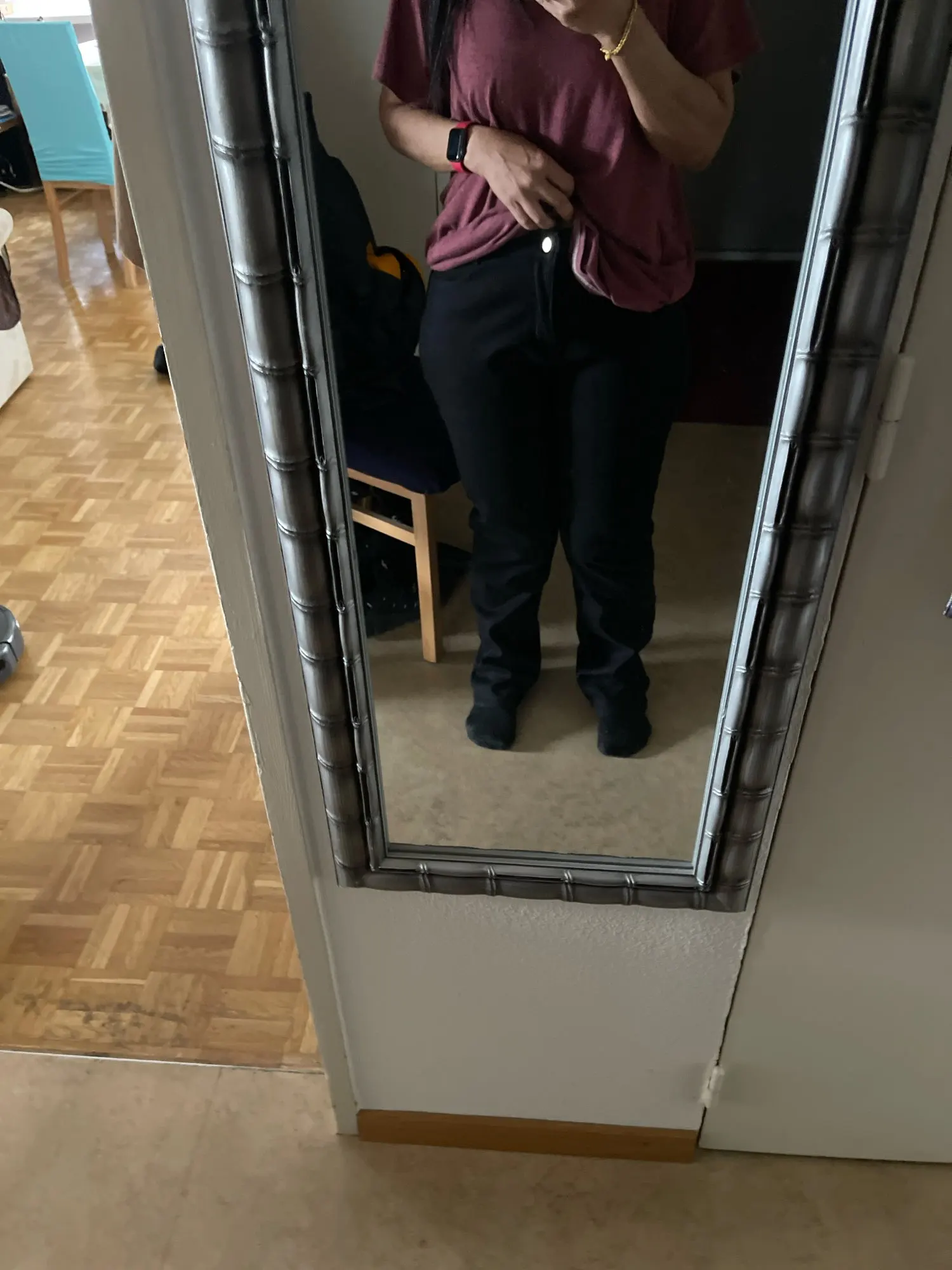 Women's Korean Y2K High Waist Straight Leg Jeans photo review