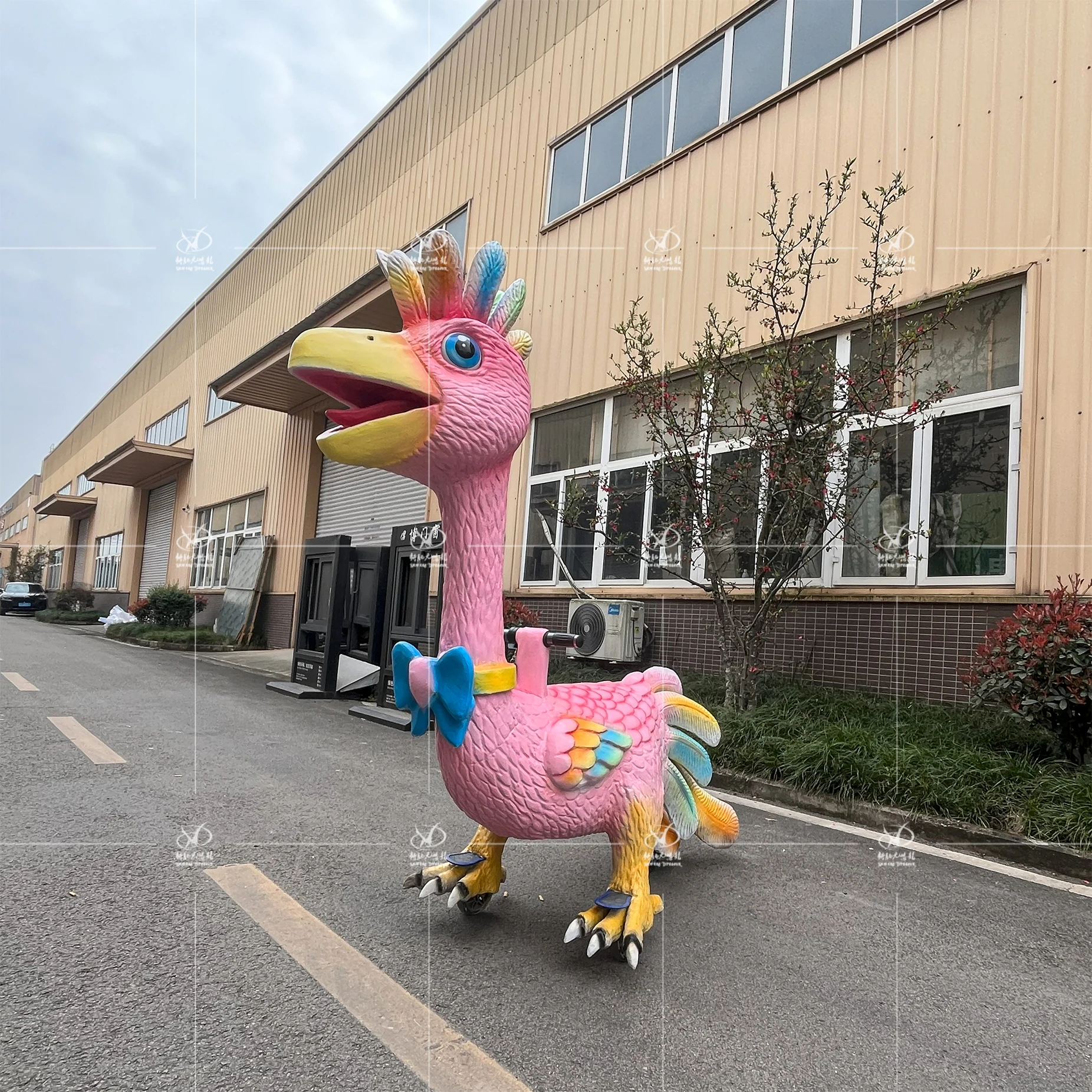 American Dream Mall Riding Stuffed Animals In Mall American Dream