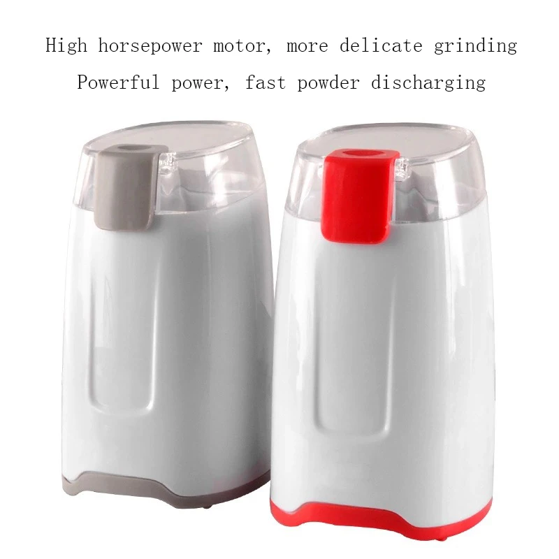 

Electric Bean Mill Household Small Coffee Bean Grinder Wugu Traditional Chinese Medicine Crusher Powder Machine Coffee Appliance