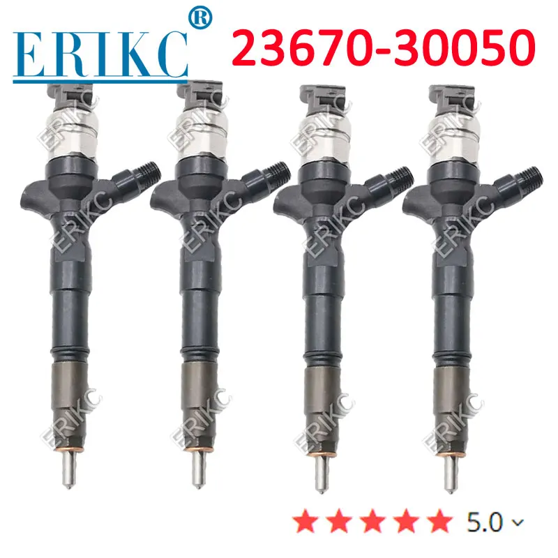 

4PCS 23670-30050 Common Rail Injector 2367030050 23670-39095 95000-5880 23670-39096 095000-5881 12F54006 For TOYOTA Hiace