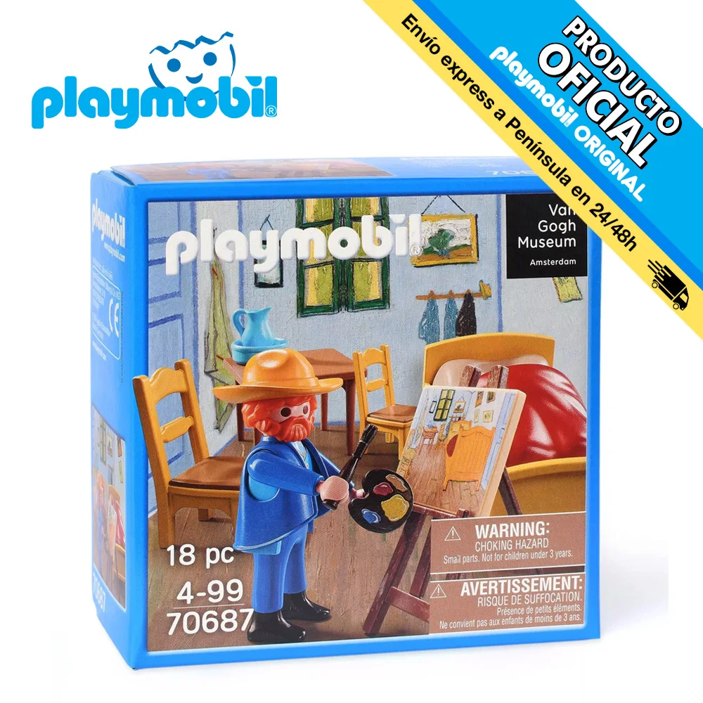 Playmobil 70687 Van Gogh- Bedroom In Arles Exclusive, Original, Clicks,  Famobil, Children's Toys, Girls Toys, Original Gifts, Collector, Shop, With  Box - Action Figures - AliExpress