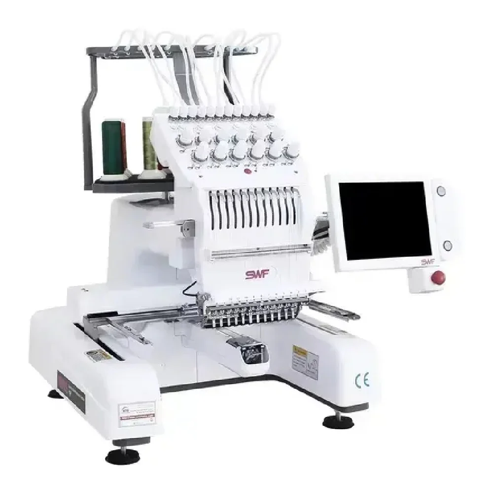 Hot Sale S-W-F M-A-S 12 Needle Embroidery Machine