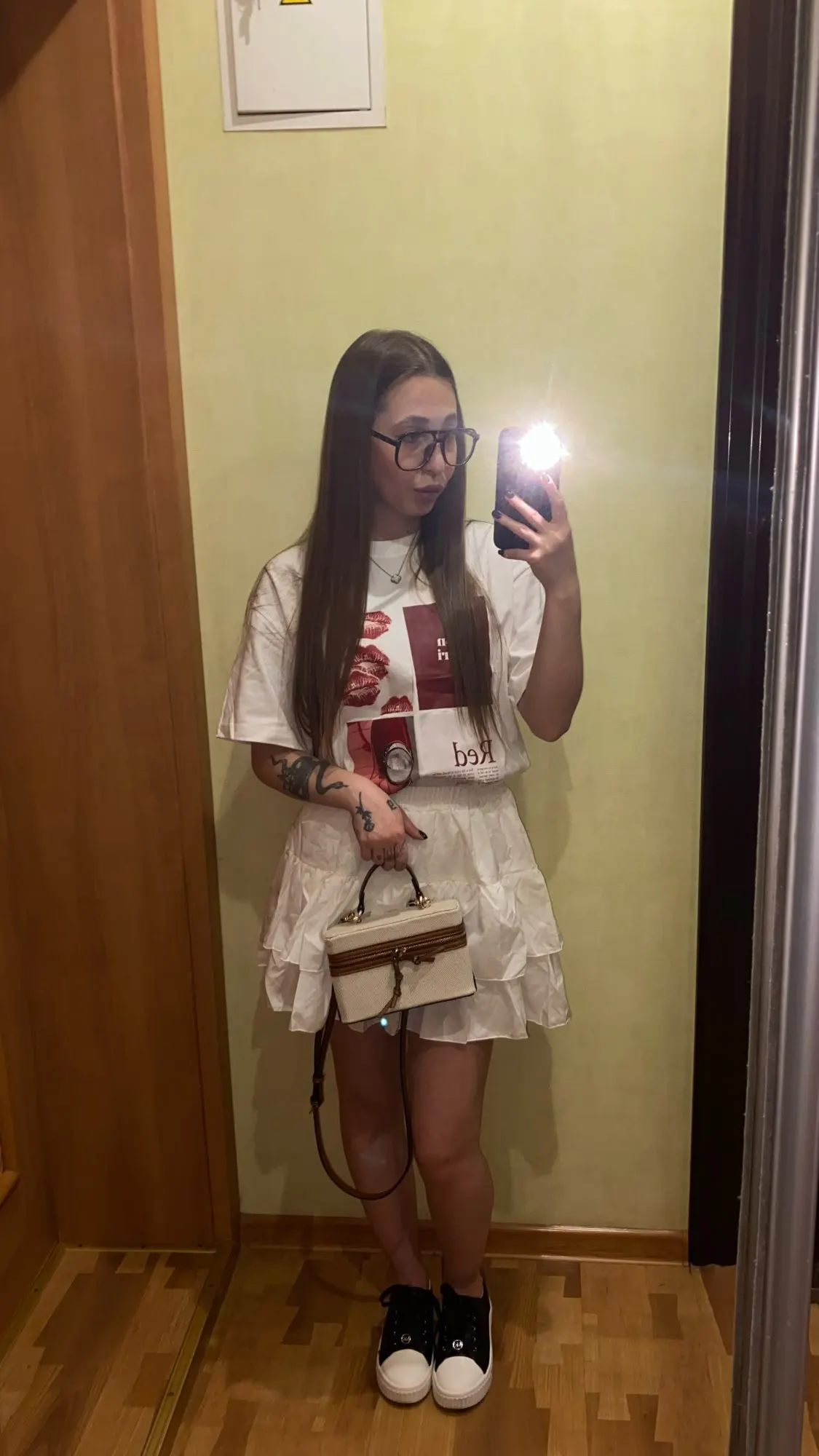 Elegant Pleated A-Line Skirt for Summer Chic Style photo review