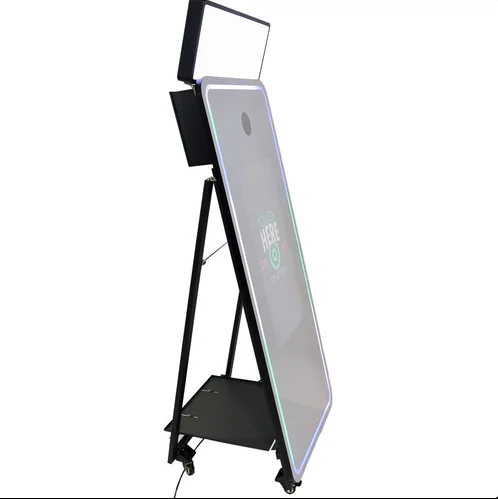 Mirror Selfie Photo Booth Selfie Video Free Accessories 360 Photo Booth Magic Mirror