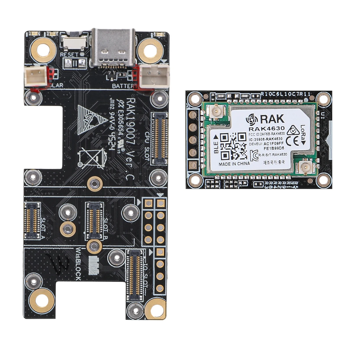 RAK19007 WisBlock LoRaWAN SX1262 Wireless Module RAK19007 +