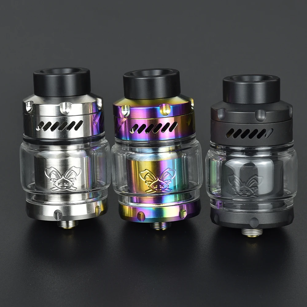 

Electronic Cigarette Vape Tank Dead Rabbit 3 RTA 2ml/5ml Atomizer 25mm TopFilling Dual Coil tank Airflow Atomizer vs zeus x rta