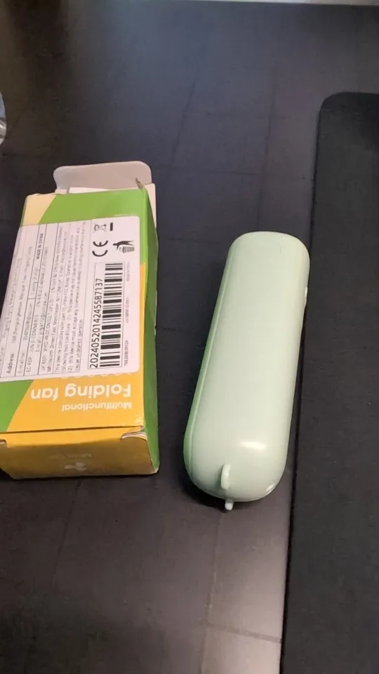 Mini ventilateur portable USB – Ventilateur pliable 3 vitesses, rechargeable, idéal pour voyage photo review