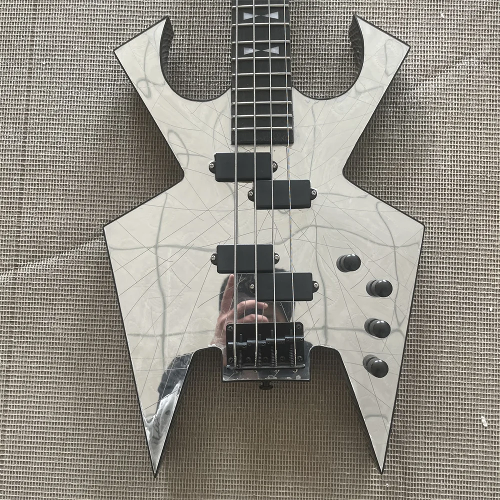 

В наличии Custom Mick Thomson белая электрическая гитара без оборудования rosewood Fretboard гитары