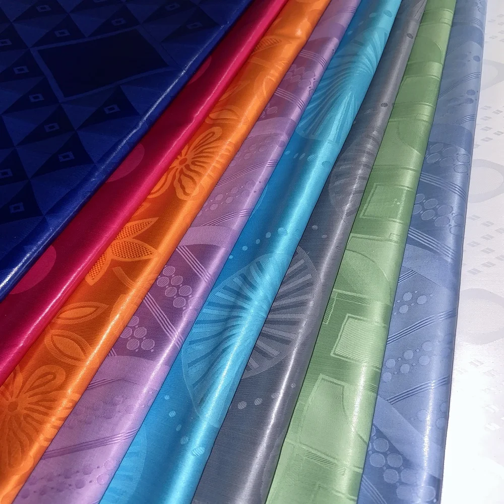 Tessuto Africano Reale Bazin Riche Damasco Guinea Broccato Jacquard 2022 Germania Cotone Shadda Feitex Super Magnum Oro Xxl 10 Iarde