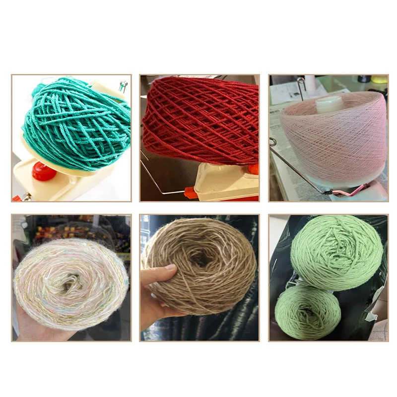Manual Wool Yarn Winder Hand Operated Swift Wool Ball Winder for Winding  Yarn and Ball of Thread DIY Knitting Crocheting Tool - AliExpress